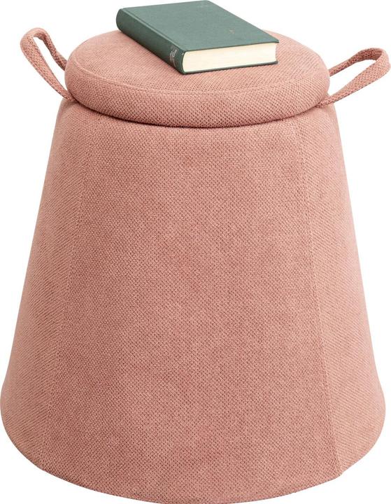 Produktbild Kare Design Hocker Thimble Pink Ø51cm