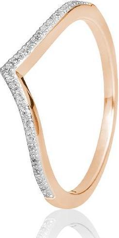 Produktbild Breuning Memoire Ring -V- (58, 585/14 K Gold)
