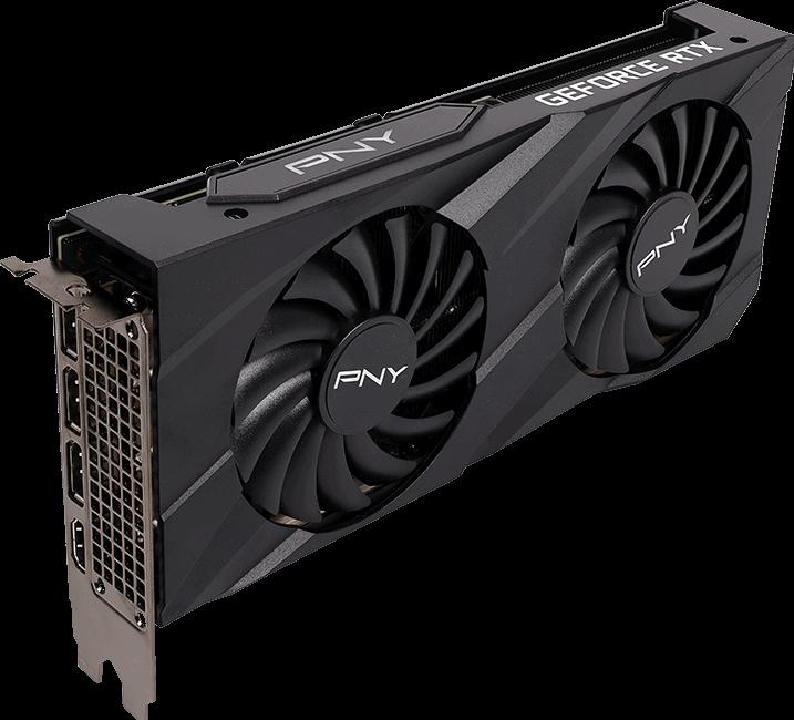 Actual product image PNY GEFORCE RTX™ 3060 8GB Verto Dual Fan Edition Graphics Card (8 GB)