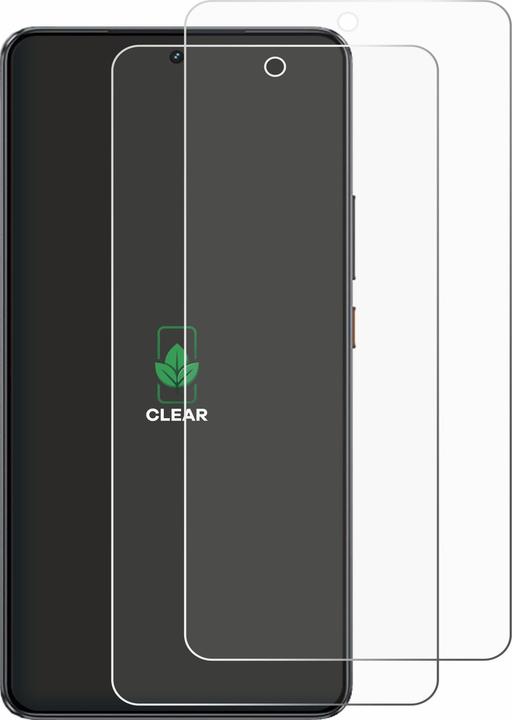 Produktbild ScreenLeaf Schutzfolie nachhaltiger Displayschutz Display Schutz Folie Klar Transparent (2 Stück, Realme GT 7 Pro)