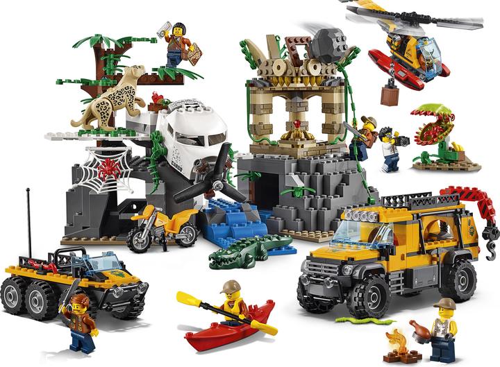 Produktbild LEGO Stadt - Dschungel-Forschungsstation (60161, LEGO City)