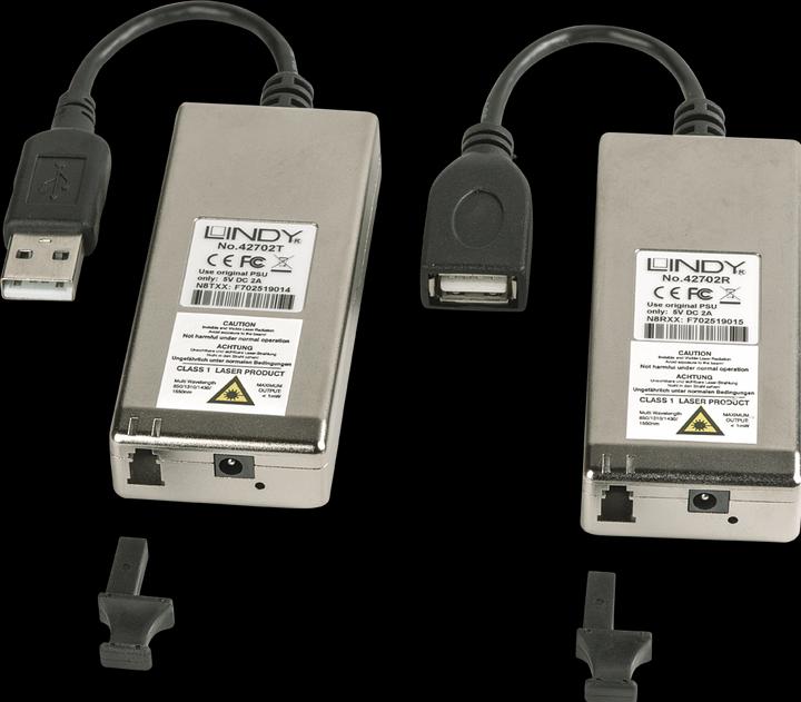 Image du produit Lindy Extender USB 2.0 MM fibre optique/fibre optique 200m multi-mode Fibre