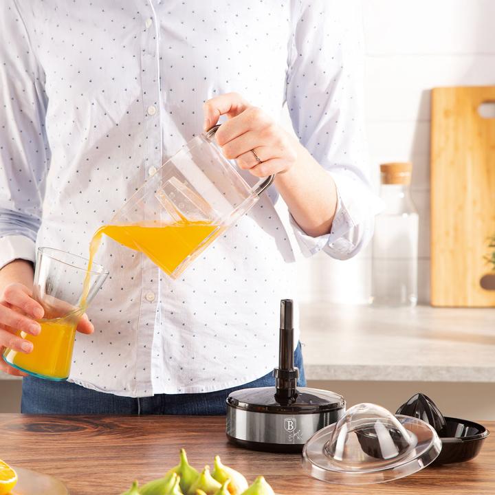 Actual product image BerlingerHaus BH9384 Electric citrus juicer Black Silver CollectionEternal Col