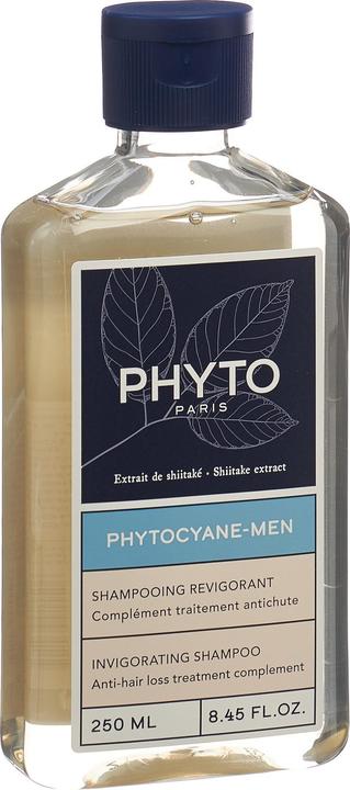 Phyto Phytocyane Men Shampoo Fl 250 ml (250 ml, Flüssiges Shampoo)
