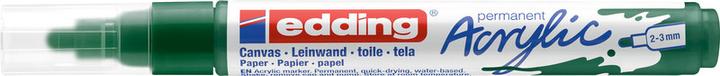 Produktbild Edding Acrylmarker 5100 Medium (Moosgrün, 3 mm, 1 x)