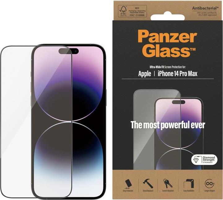 Actual product image PanzerGlass Ultra-Wide Fit (1 Piece, Apple iPhone 16 Pro Max)