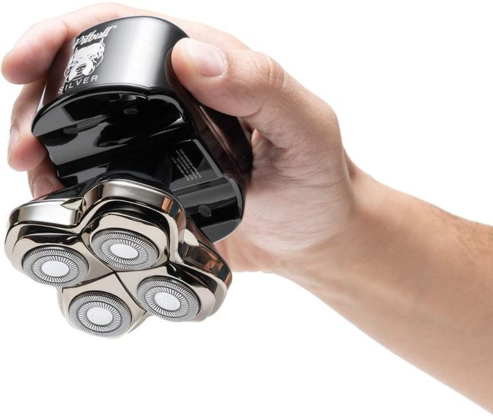 Actual product image Skull Shaver Pitbull Silver Pro