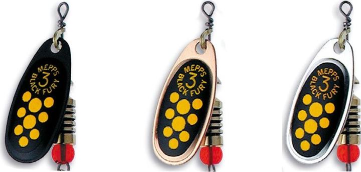 Produktbild Mepps Black Fury, mit Widerhaken (0.20 cm)