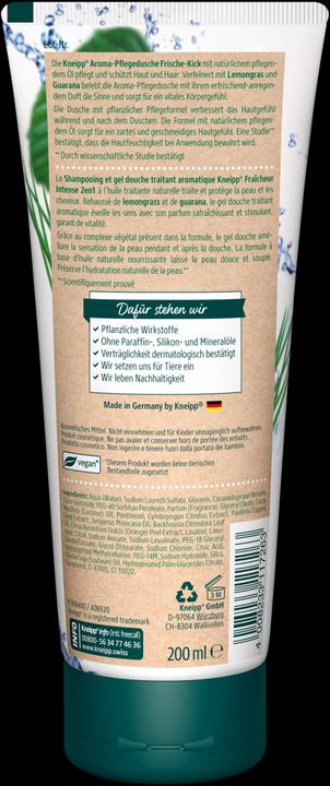 Actual product image Kneipp LemonGreen Shower (200 ml)