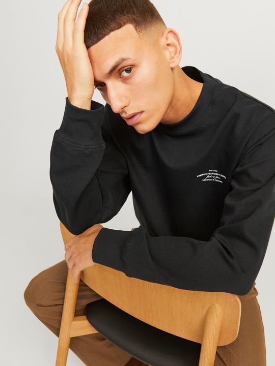 Actual product image Jack & Jones Jprblachad Branding Sweat Crew Neck Ln (XL)