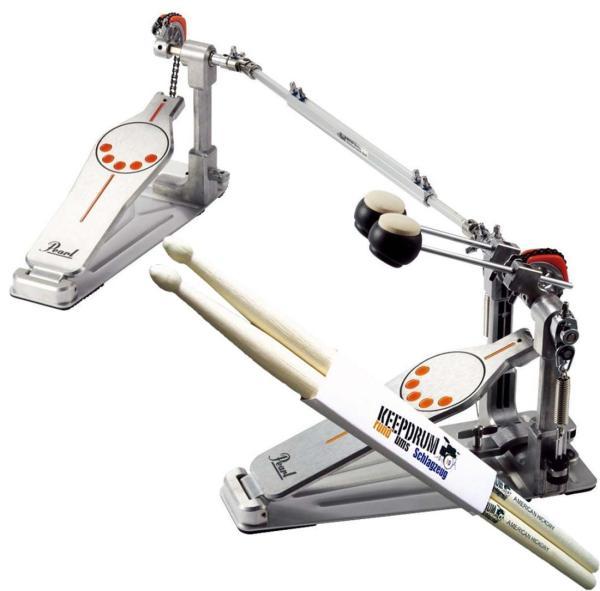 Produktbild Pearl P-932 Doppelfussmaschine mit Drumsticks