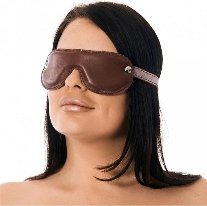 Rimba Gevoerd leren masker "Mina