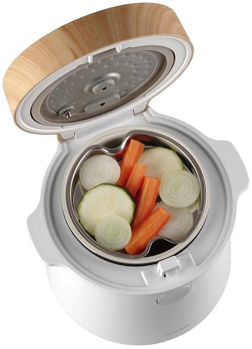 Actual product image Concept Ryżowar Ryżowar 1 5 l biały/drewno RE3030