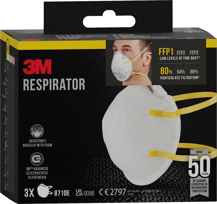 Image du produit 3M Masque de protection (FFP1, 3 x)