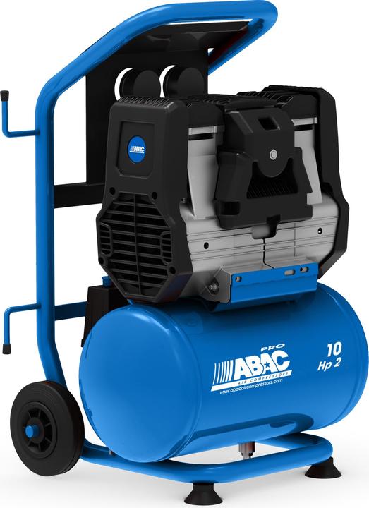 Actual product image Abac 1129740295 SILVERSTONE OS20P Kompressor Leise 59 dB (9 bar, 10 l)