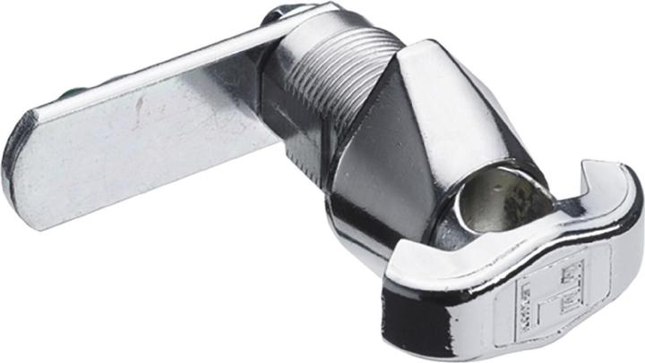 Actual product image Hettich Quarter-turn lock / locker lock, nickel-plated steel (Rotary knob cylinder)