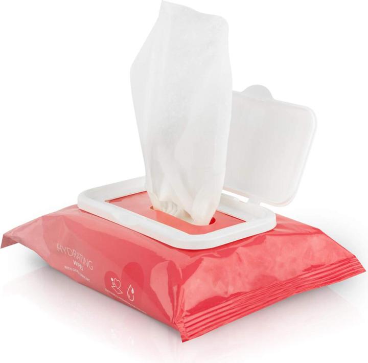 Image du produit EasyGlide Lingettes hydratantes avec lubrifiant et huiles (Lingettes intimes)