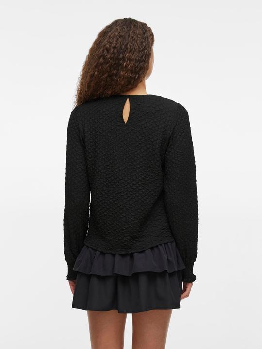 Actual product image Vila Rundhals Oberteil mit langen Ärmeln (S)