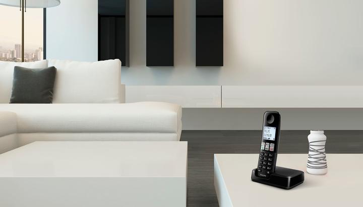 Actual product image Philips D2301B - Cordless telephone