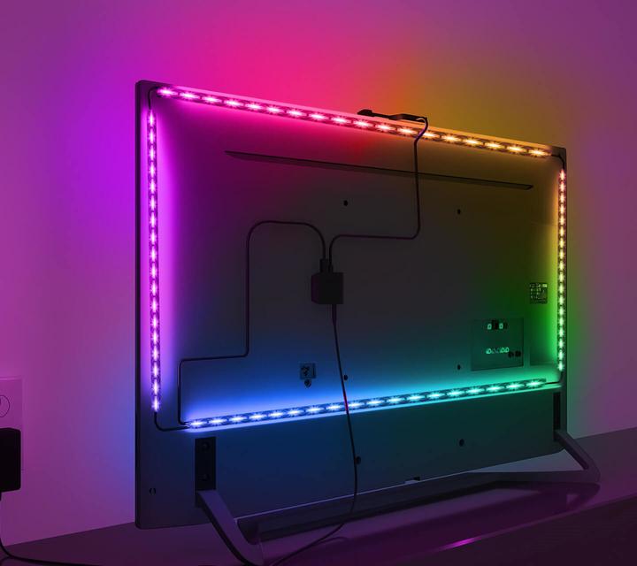 Actual product image Govee DreamView T1 TV- Light Strips, 75"-85" (RGBIC, 499 cm, Indoor)