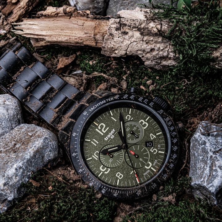 Actual product image Traser P67 Officer Pro Chrono (Chronograph, 46 mm)
