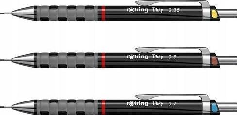 Actual product image Rotring Tikky (0.70 mm, HB, 3 x)