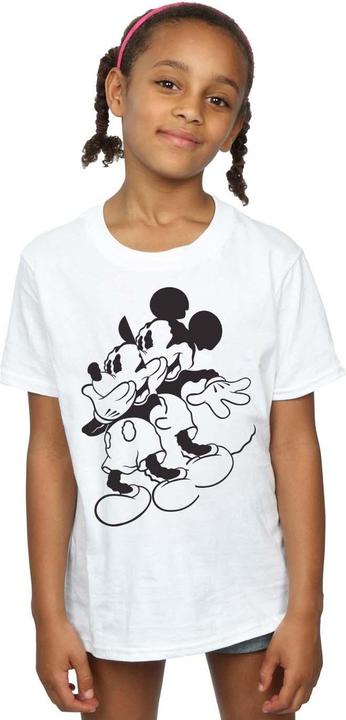 Actual product image Disney Girls Mickey Mouse Shake Cotton T-Shirt (140, 146)