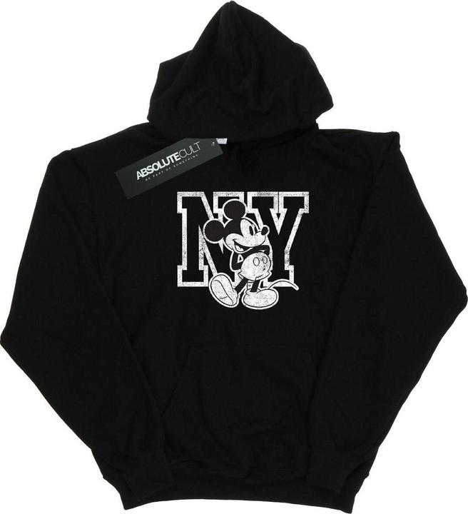 Immagine prodotto Disney Mickey Mouse NY Kicking Felpa con Cappuccio Uomo (M)