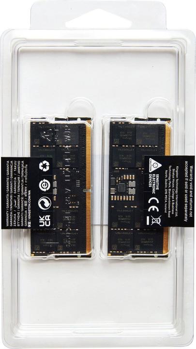 Image du produit Kingston Fury Impact (2 x 32GB, 4800 MHz, RAM DDR5, SO-DIMM)
