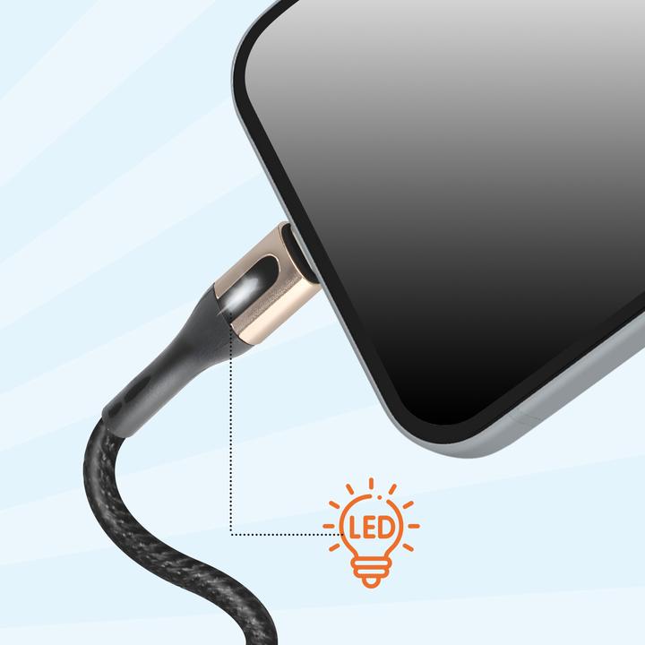 Immagine prodotto LinQ TPC9998 Cavo USB / USB-C (1.20 m, USB 3.2 Gen 1)