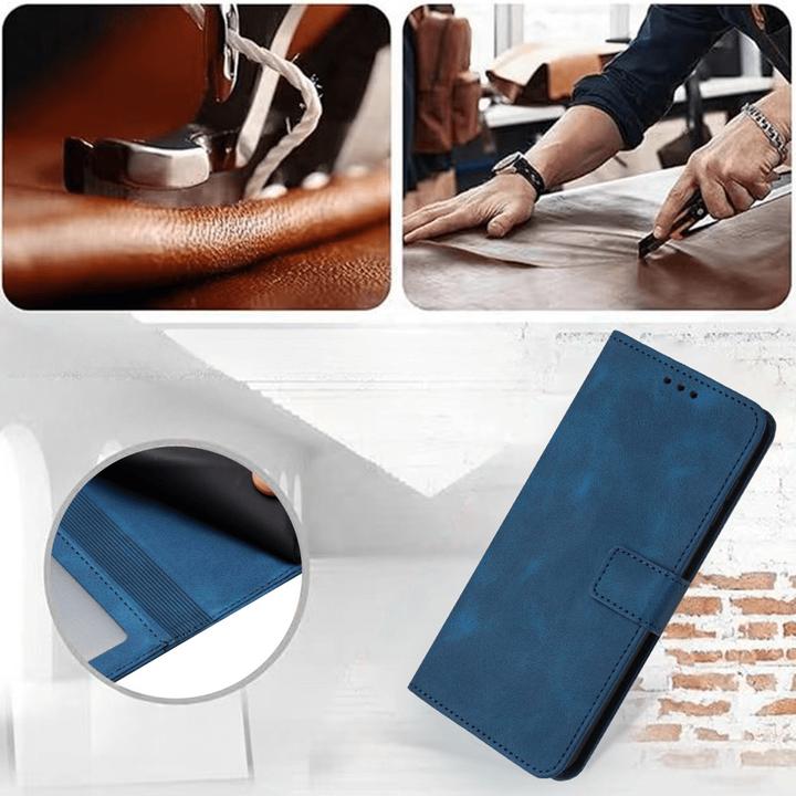 Produktbild Cover-Discount iPhone 16 – Wildleder Look Etui im Vintage Design (Apple iPhone 16)