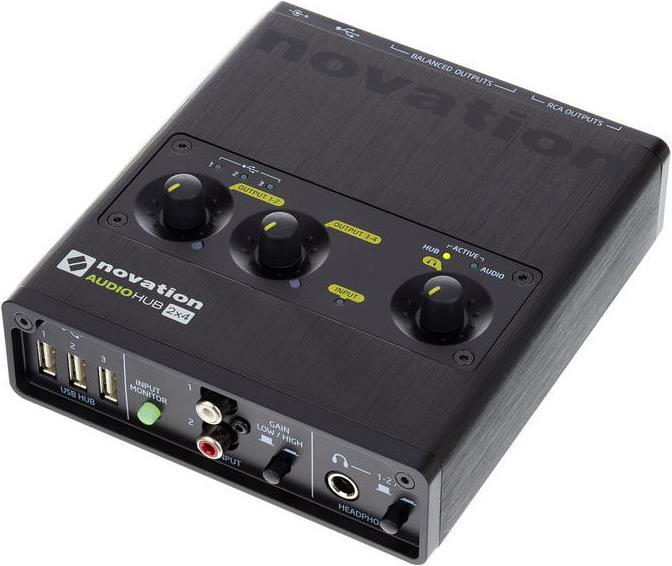 Produktbild novation AudioHub 2x4 (USB)