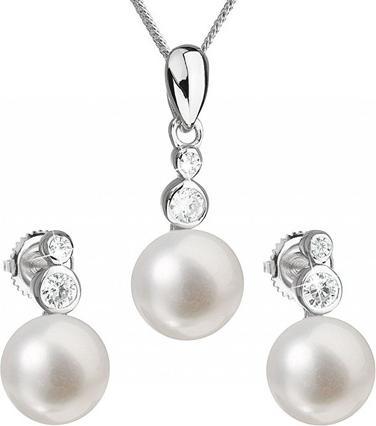 Image du produit Evolution Group Set of Silver Jewelry with Genuine Pearls Pavon 29035.1