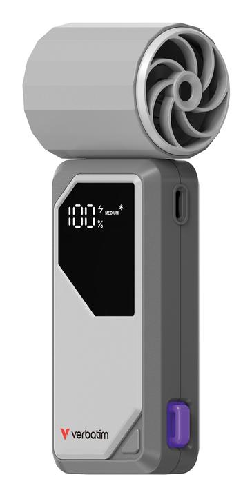 Immagine prodotto Verbatim Handventilator Cool'n'Go AirJet grau/lila