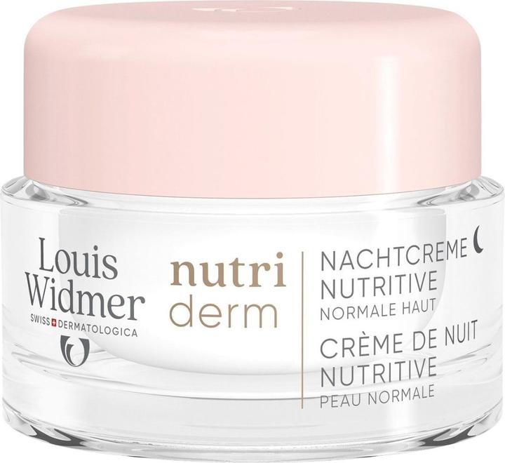 Produktbild Widmer Louis Nutriderm Nachtcreme Nutritive parfumiert 50 ml (50 ml, Nachtcreme)