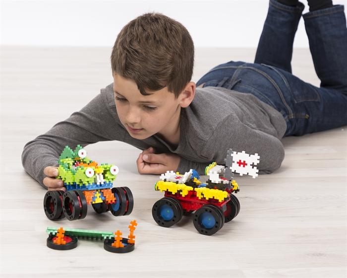 Produktbild Plus-Plus Kreativ Bausteine Monster Trucks