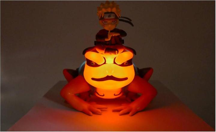 Image du produit Teknofun Naruto Shippuden lampe Naruto et Gamakishi 20 cm