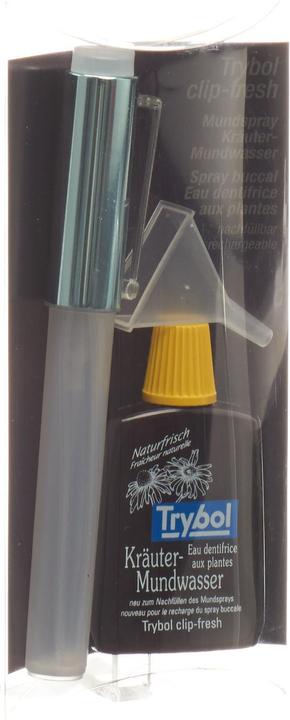 Produktbild Trybol Mundspr clip fresh blau 8ml Mundwasser 20ml (20 ml, Mundwasser)