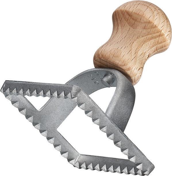 Küchenprofi Ravioliausstecher quadr, 7x7 cm, Holzgr.