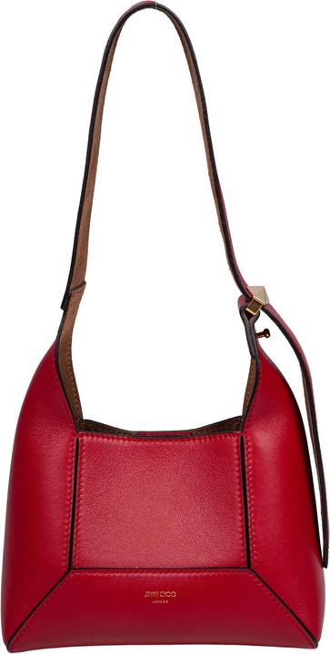 Immagine prodotto Jimmy Choo diamond hobo/s shoulder bag in red leather