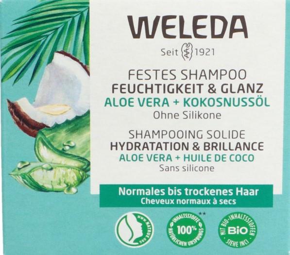 Produktbild Weleda Feuchtigkeit und Glanz (Festes Shampoo)
