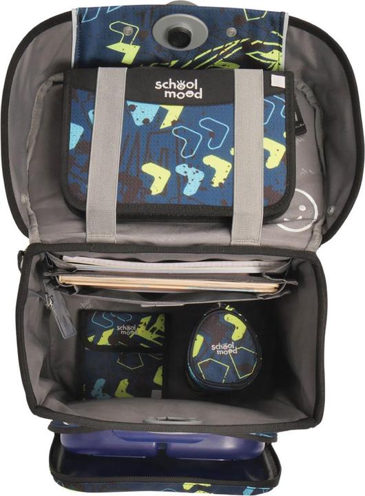 Immagine prodotto School-Mood Champion Maxx Pro Mila, set di zaini per la scuola da 7 pezzi (22 l)