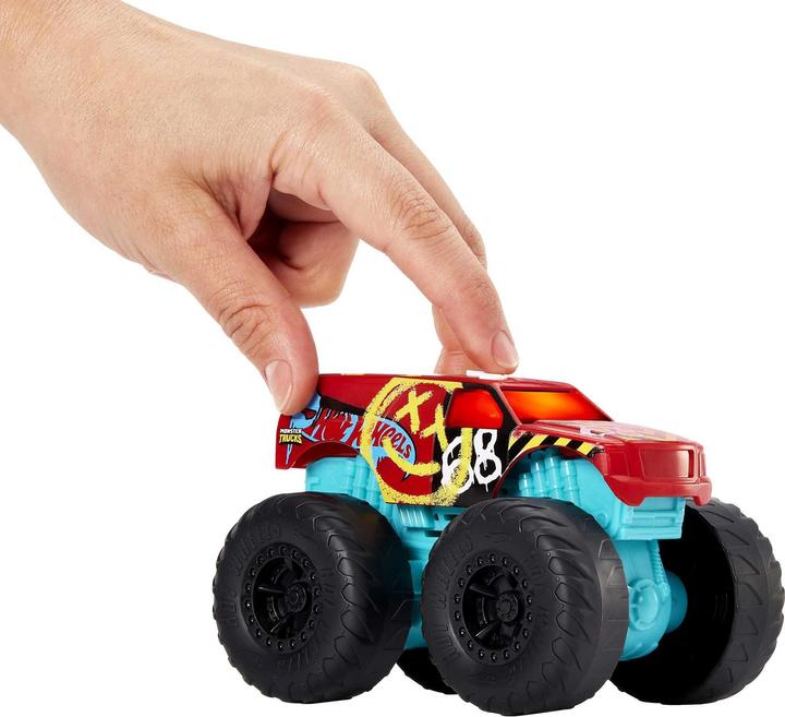 Actual product image Hot Wheels Monster Trucks Roarin Wreckers, assorted