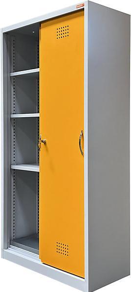 Actual product image eurokraft basic Environmental cupboard with sliding doors (92 cm, 180 cm)