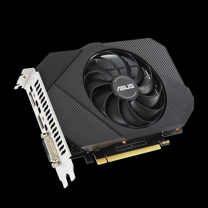 Productafbeelding ASUS Phoenix GeForce GTX 1650 OC editie, GDDR6, 128-bit DVI-D, HDMI, DP, HDCP (4 GB)