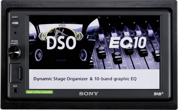 Actual product image Sony XAV-AX1005DB (Apple Carplay)