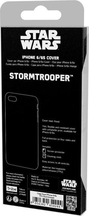 Immagine prodotto Tribe § Star Wars - Cover con cappuccio per iPhone 6/6S StormTrooper (Apple iPhone 6)