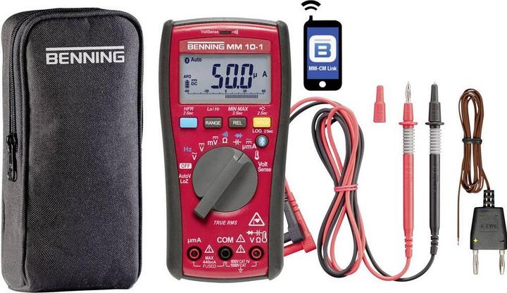 Actual product image Benning MM 10-1 Multimeter (CAT IV 600V)
