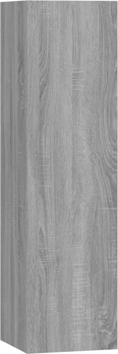 Produktbild VidaXL 7-tlg. TV-Schrank-Set Grau Sonoma Holzwerkstoff,Farbe: Grau (30 x 30 x 30 cm)