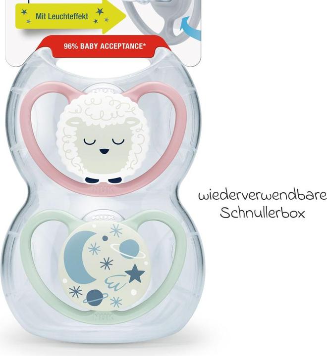 Productafbeelding NUK Ruimtenacht (2 x, 18 - 36 M.)